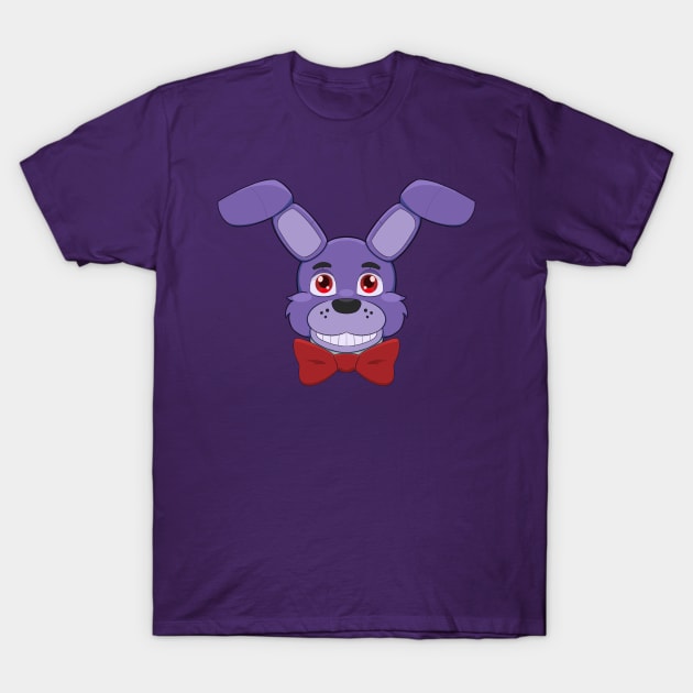 Bonnie Fan Design T-Shirt by SupernaturalRaptor